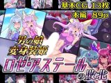 男の娘変身装姫ロゼ・アステールの敗北