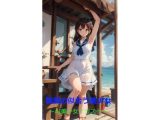 制服の似合う美少女?AI美少女イラスト?